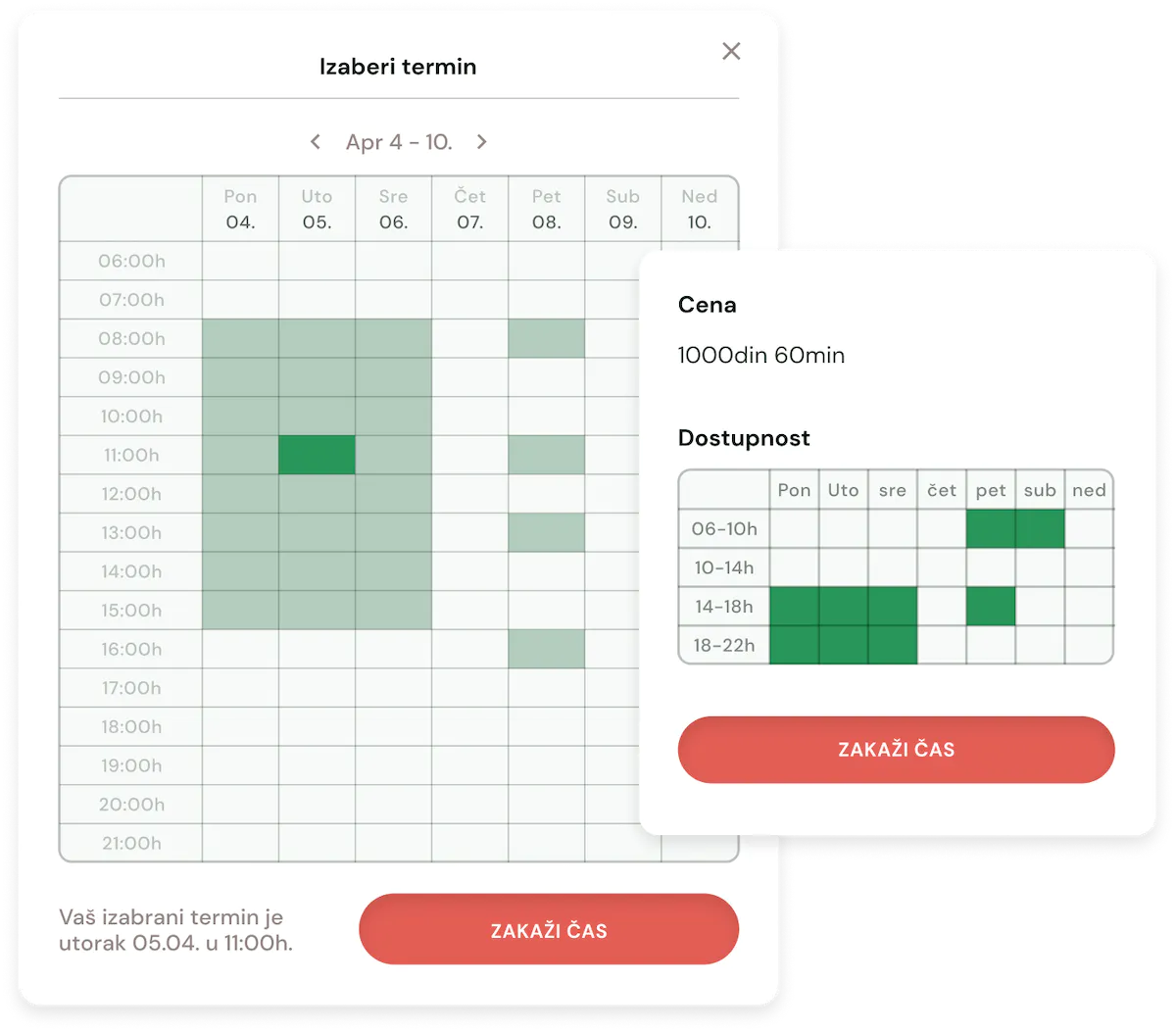 Hitro in enostavno rezerviranje